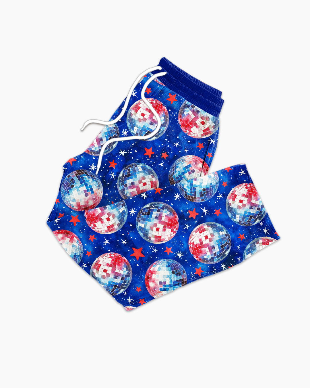USA Disco Balls Bamboo Men's Pajama Set