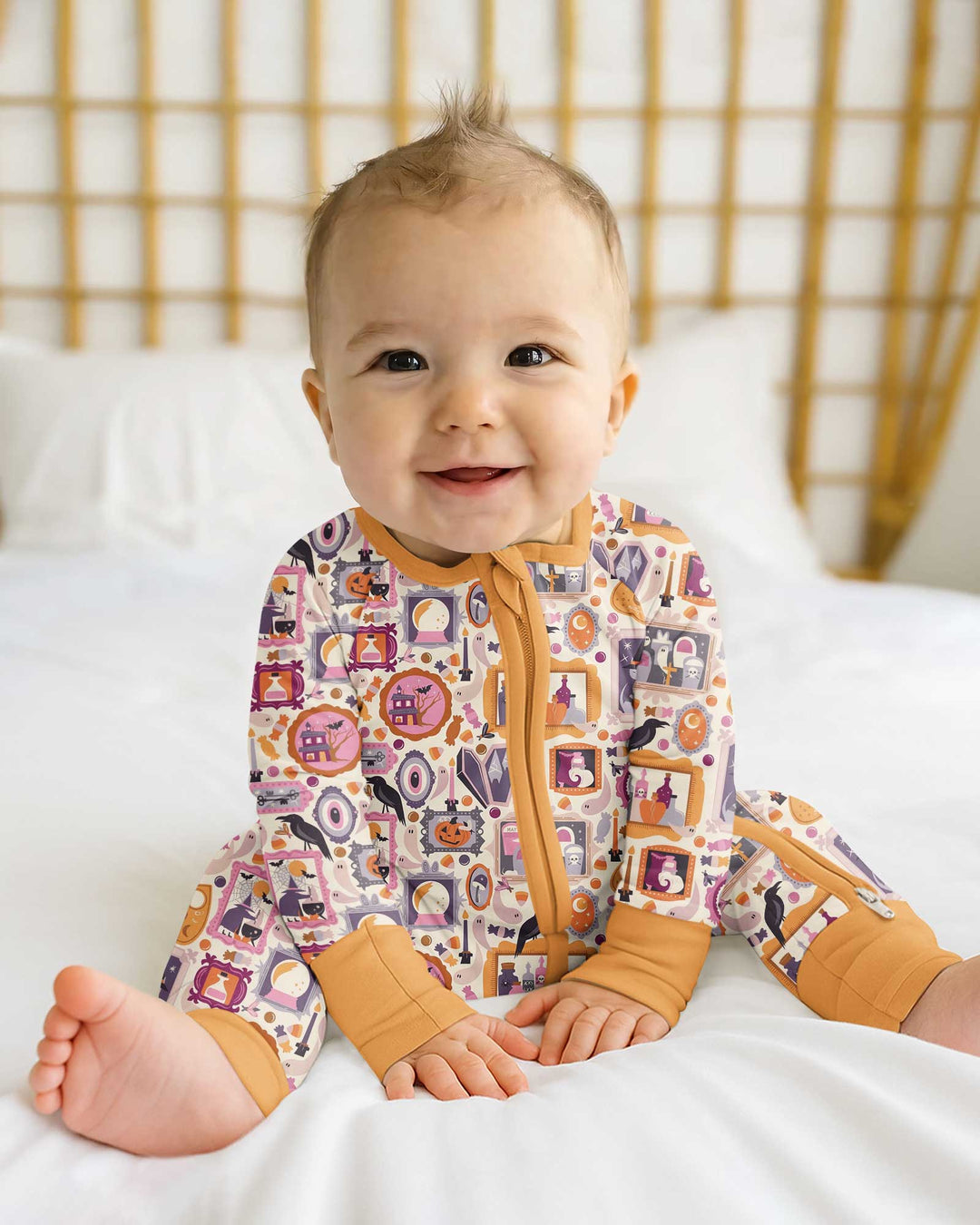 Spooky Portraits Bamboo Convertible Zippy