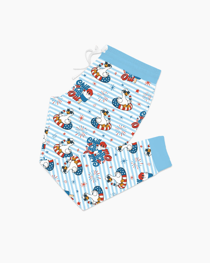 Chill the Fourth Out Bamboo Women Pajama Set