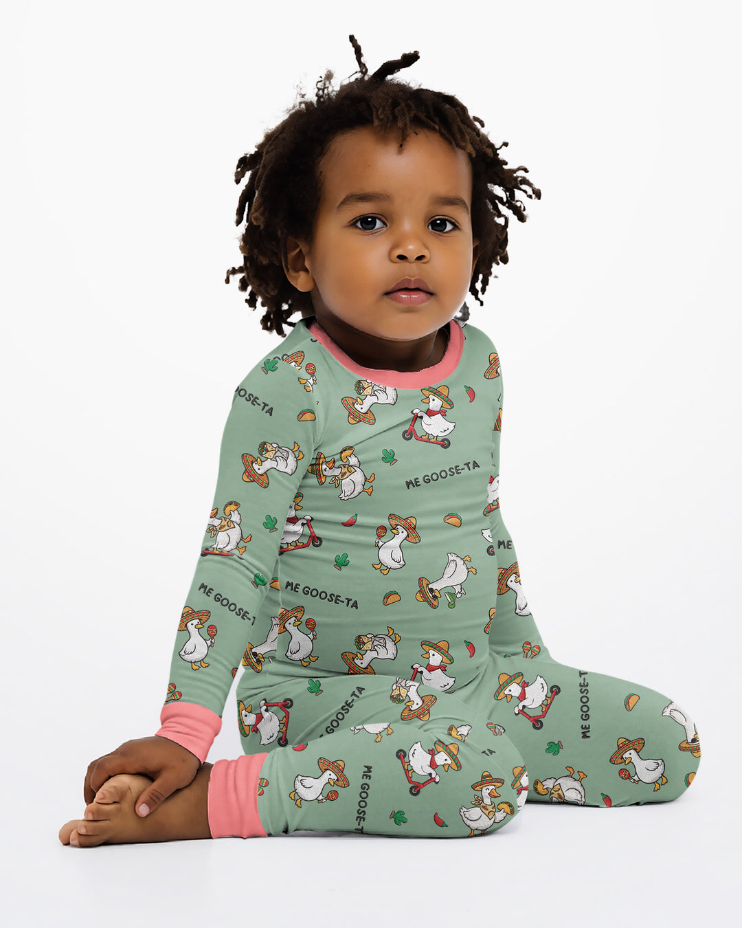 Me-Goose-Ta Bamboo Two Piece Long Sleeve Pajama Set