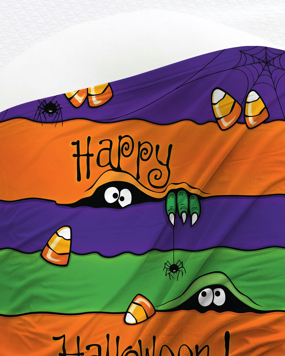 Happy Halloween swaddle blanket