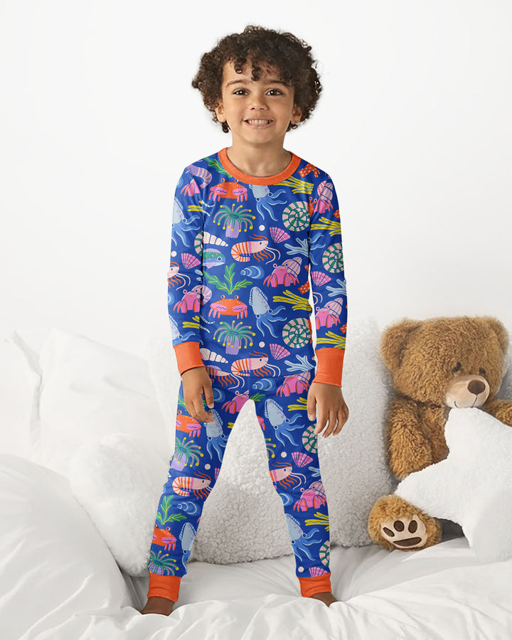 Under the Sea Bamboo Two Piece Long Sleeve Pyjamas Set