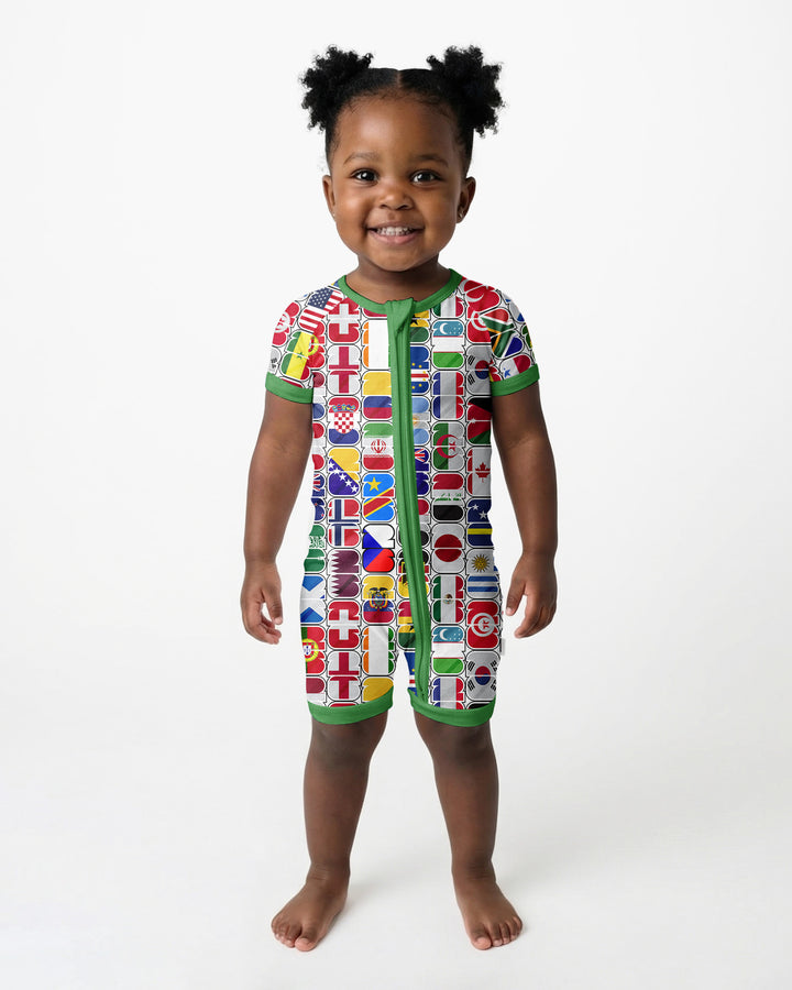 We Are 26 Family Matching Bamboo Shorty Zippy