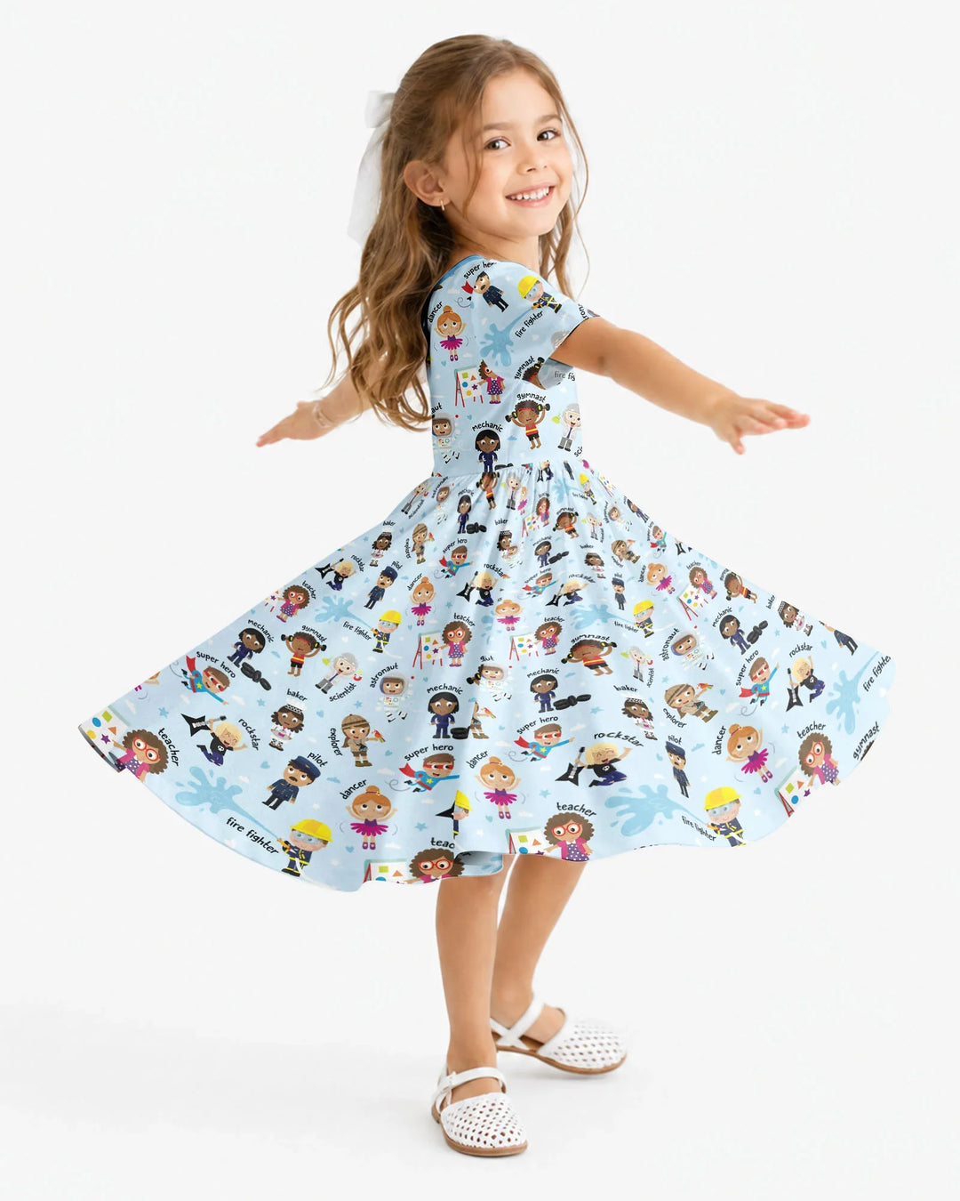 When I Grow Up Bamboo Twirl Dress
