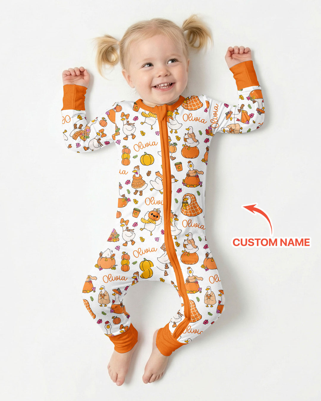 Fall Silly Goose Bamboo Convertible Zippy