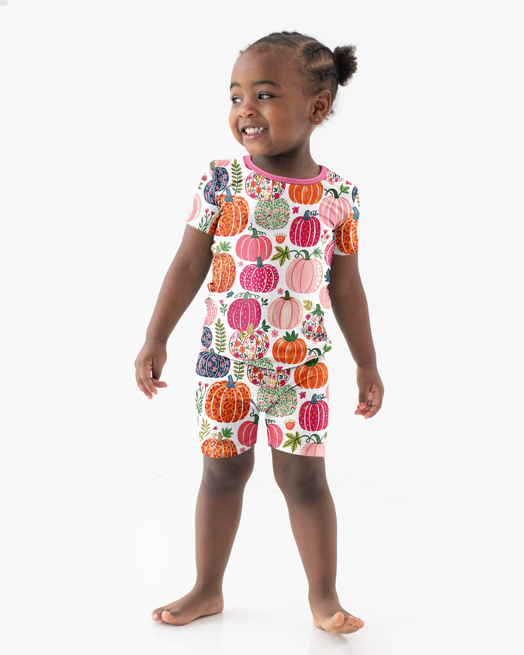 Template Bamboo Two Piece Short Sleeve Shorts Pyjamas Set