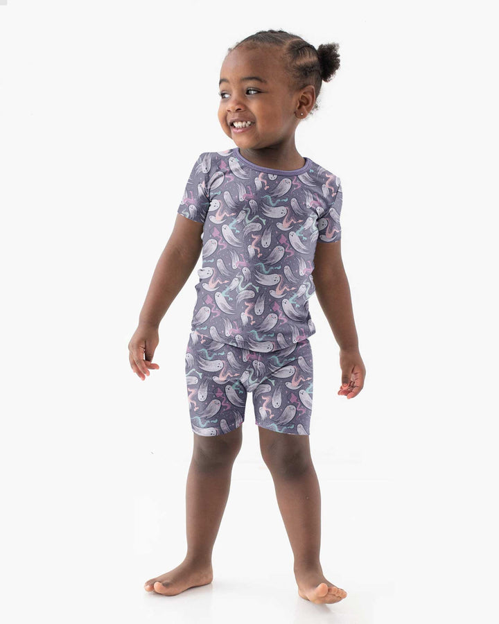Whimsical Spirits Bamboo Two Piece Short Sleeve Shorts Pajama Set