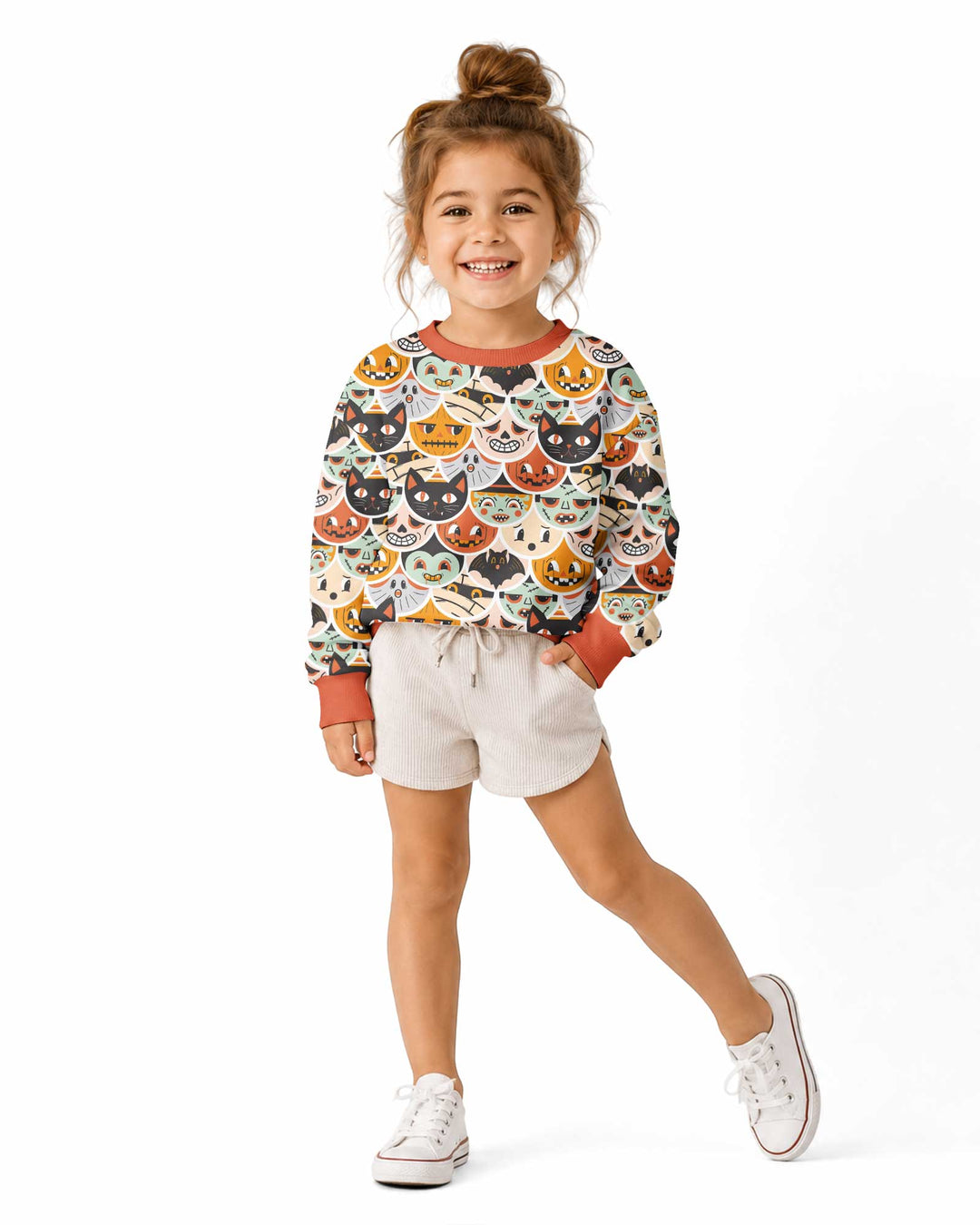 Monster Mash-Up Bamboo Crewneck Sweatshirt