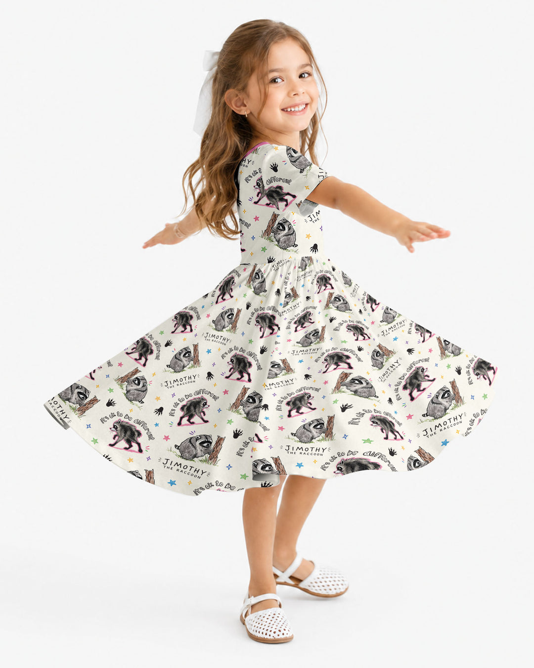 It's Okay to be Jimothy Bamboo Twirl Dress