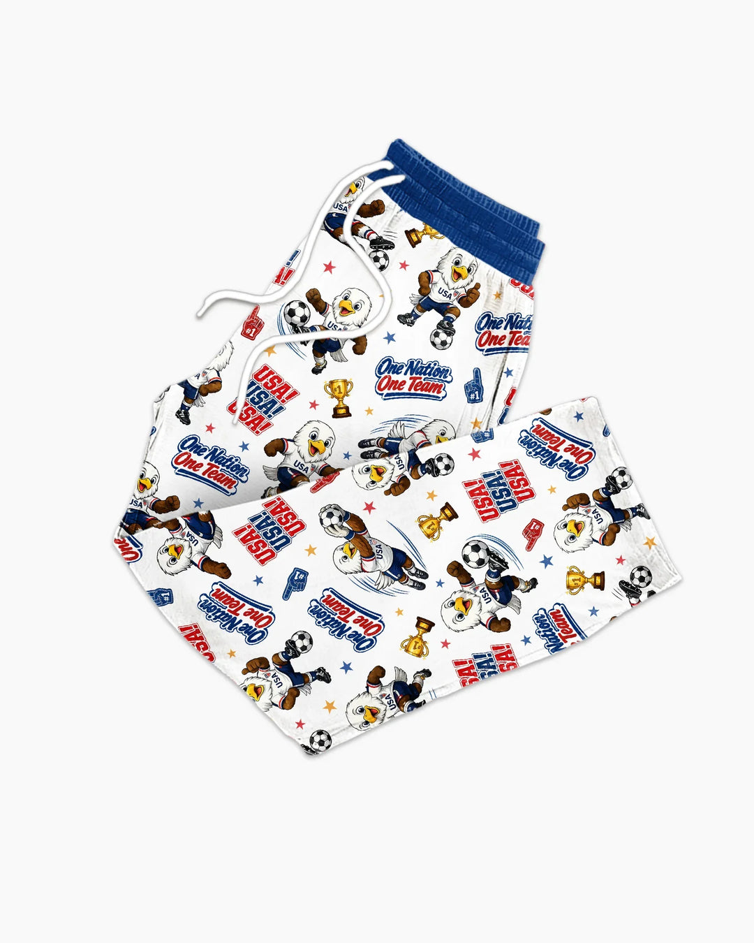 Soccer One Nation One Team Bamboo Men's Pajama Set