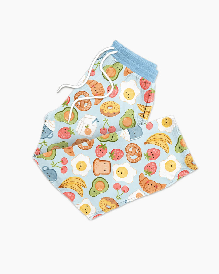 Breakfast Buddies Family Matching Bamboo Men's Pajama Set