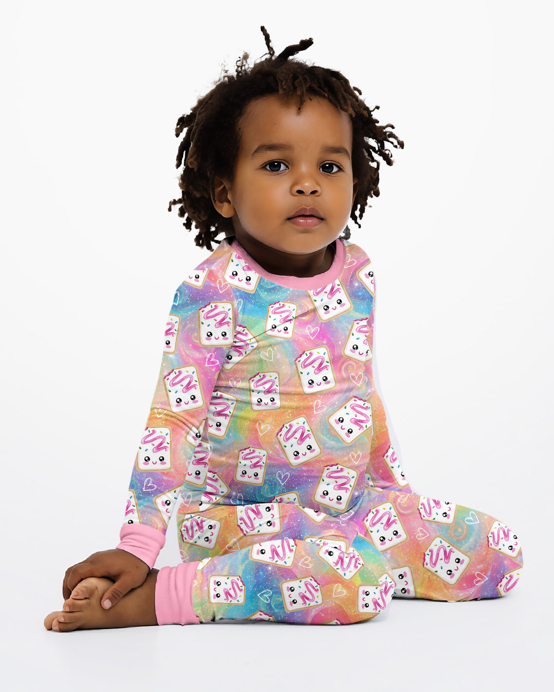 Template Bamboo Two Piece Long Sleeve Pyjamas Set