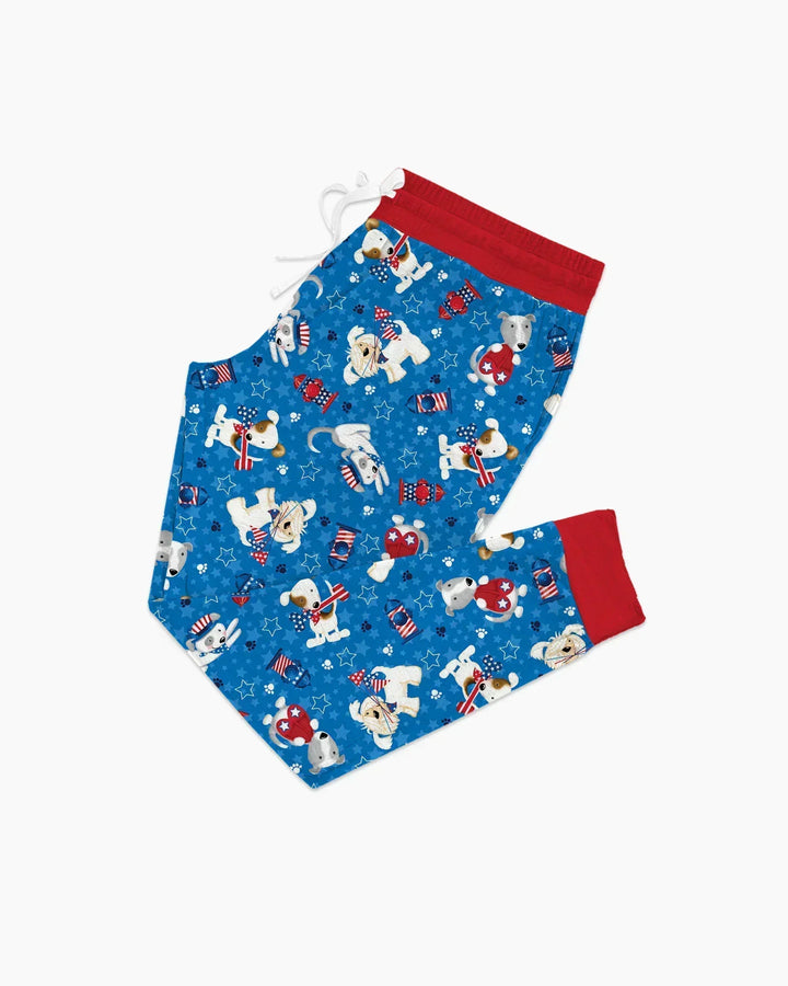 Red, White & Woof Family Matching Bamboo Women Pajama Set