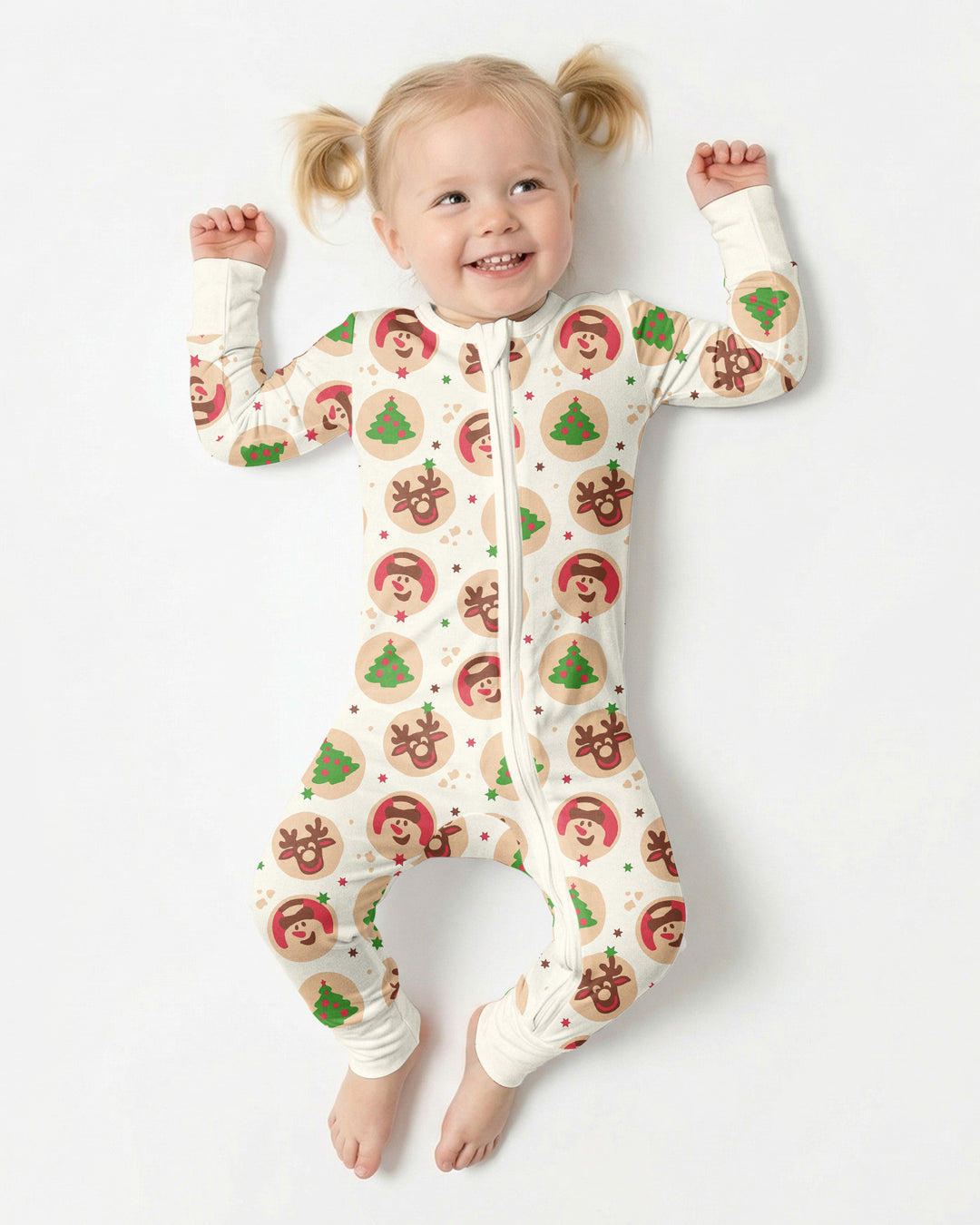 Holiday Cookie Party Family Matching Bamboo Convertible Zippy