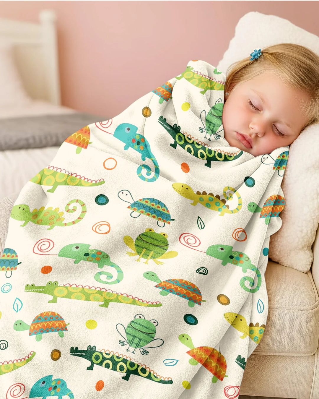 Swamp Buddies Bamboo Blanket