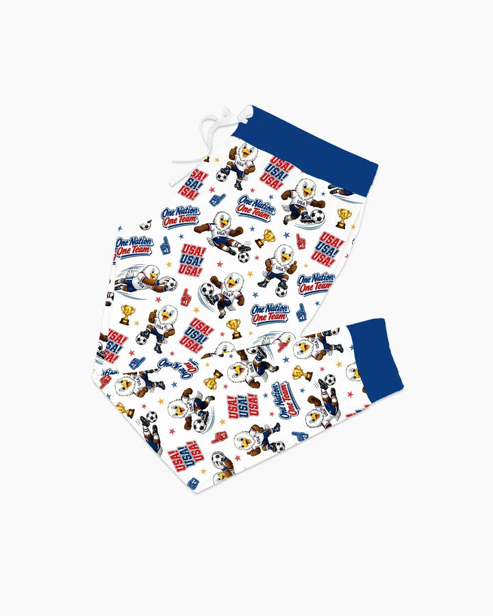 Soccer One Nation One Team Bamboo Women Pajama Set
