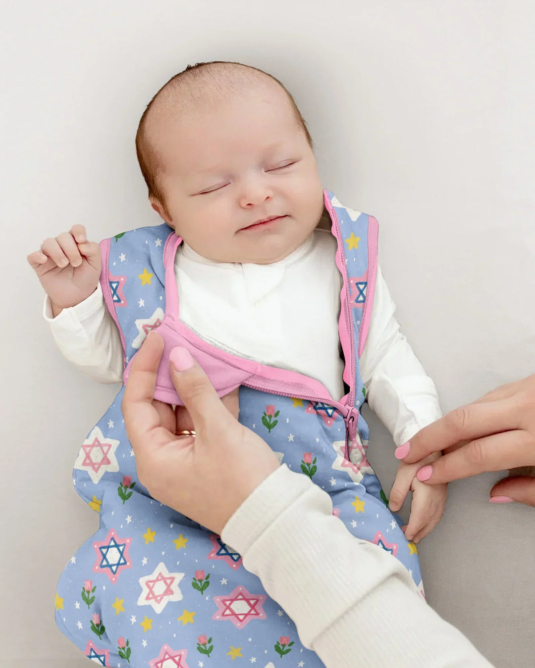 Starry Bloom Blessings Family Matching Bamboo Sleep Bag
