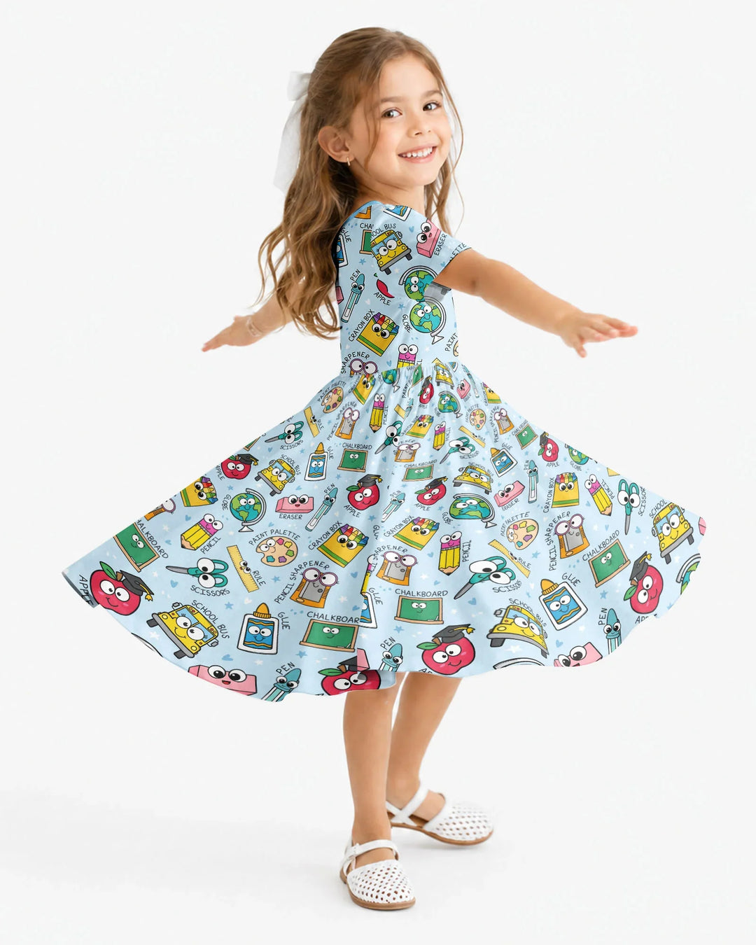 Happy School Pals Bamboo Twirl Dress
