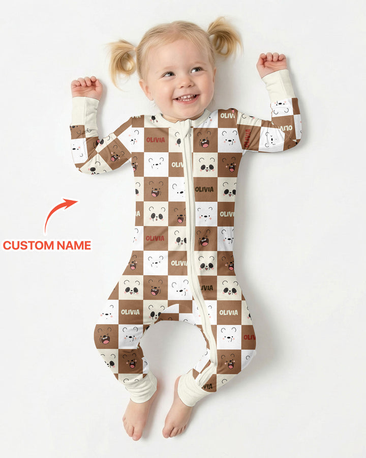 I Am Baby Bears Bamboo Convertible Zippy