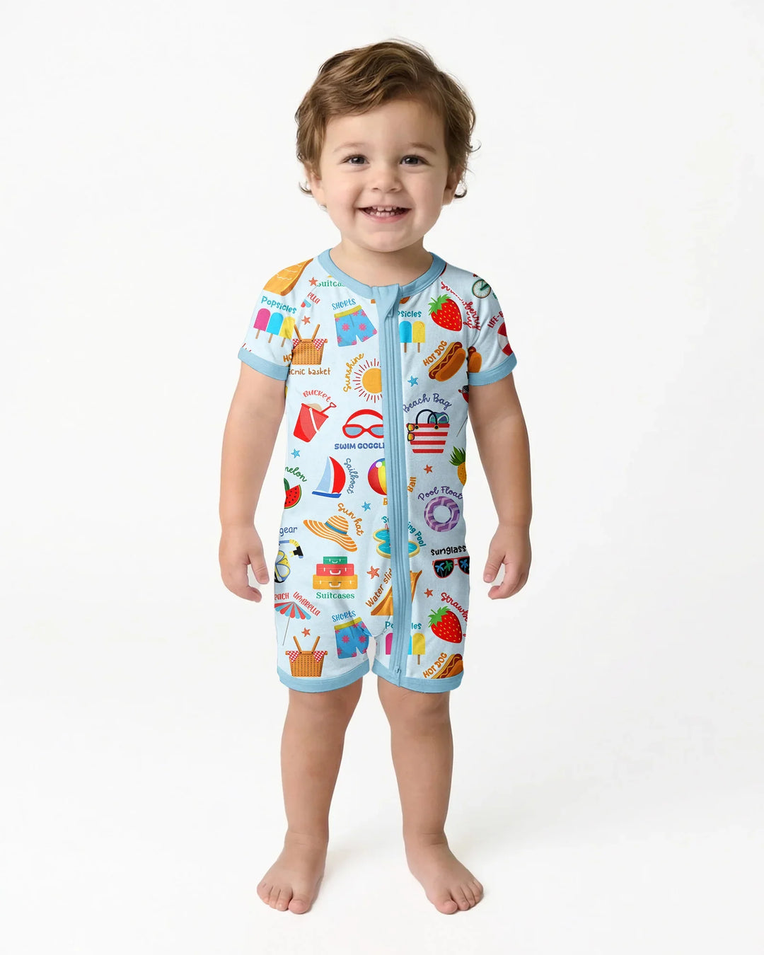 Love Summer Bamboo Shorty Zippy