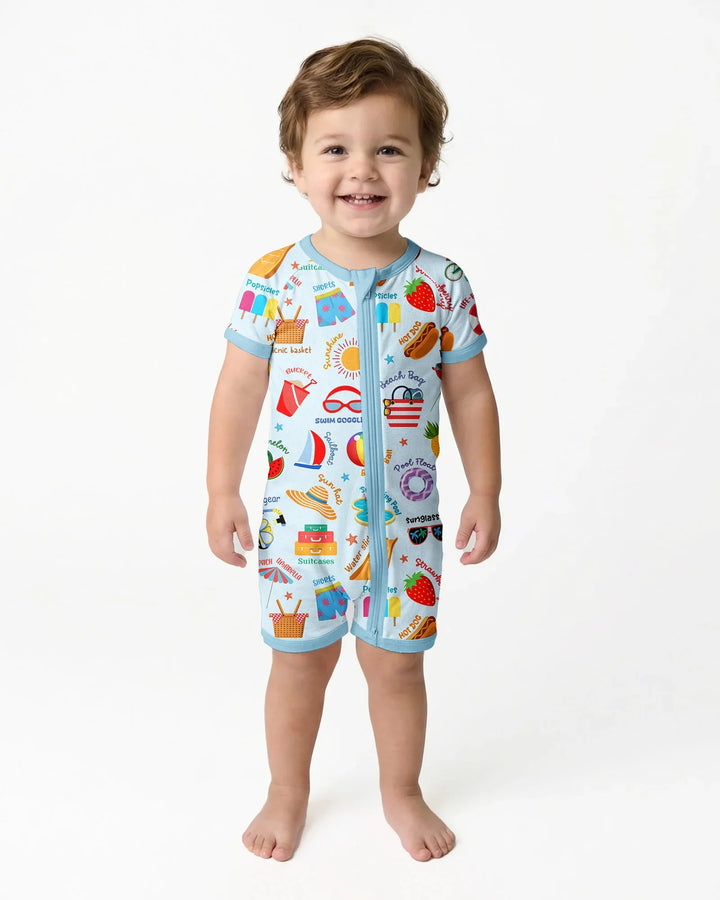 Love Summer Bamboo Shorty Zippy