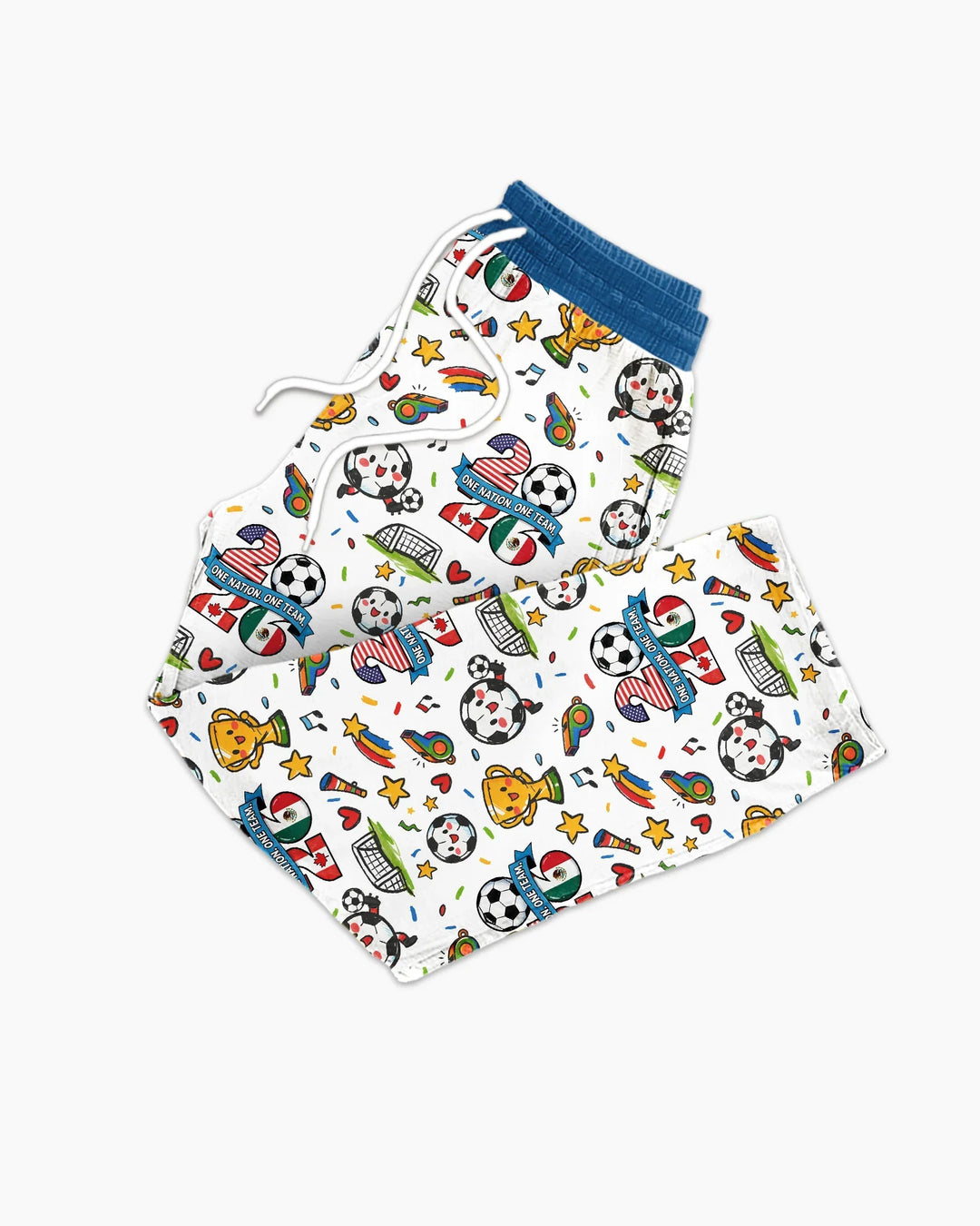 Soccer Fever 2026 Family Matching Bamboo Men's Pajama Set