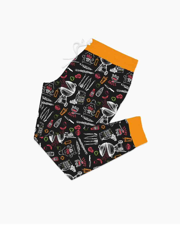 Backyard BBQ Party Family Matching Bamboo Women Pajama Set