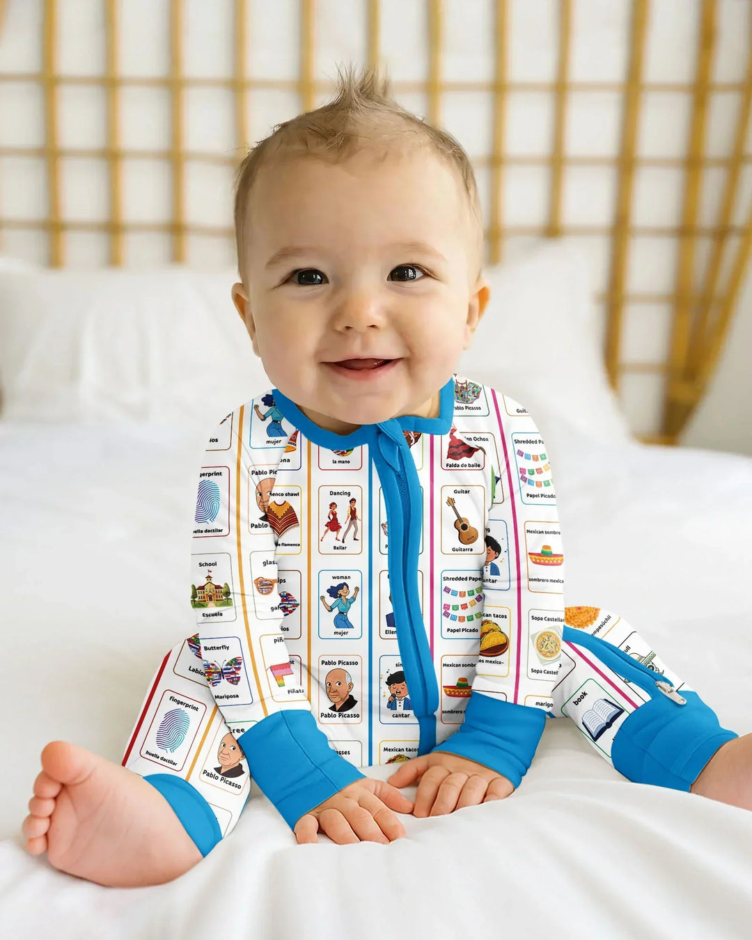 Lotería Hispanic Heritage Month Bamboo Convertible Zippy