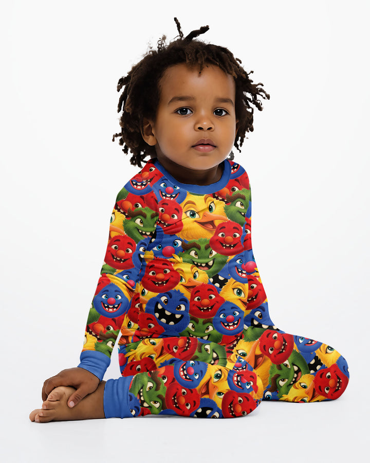 Let Have Some Fun Bamboo Two Piece Long Sleeve Pajama Set