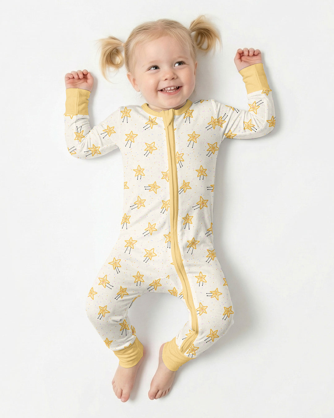 Happy Little Stars Family Matching Bamboo Convertible Zippy
