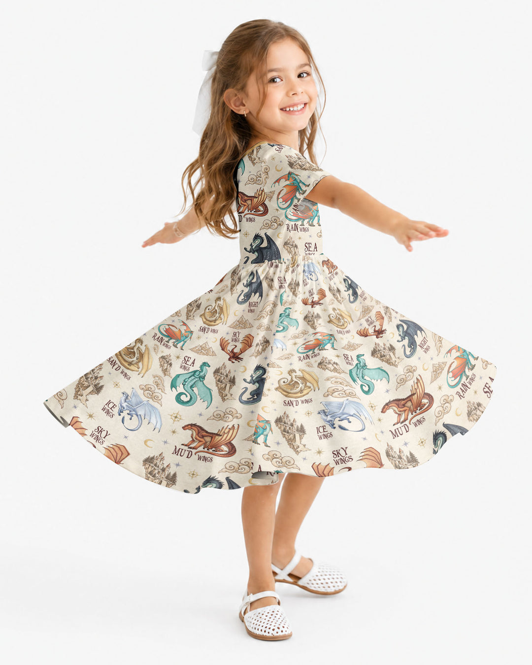 Elemental Dragons Bamboo Twirl Dress