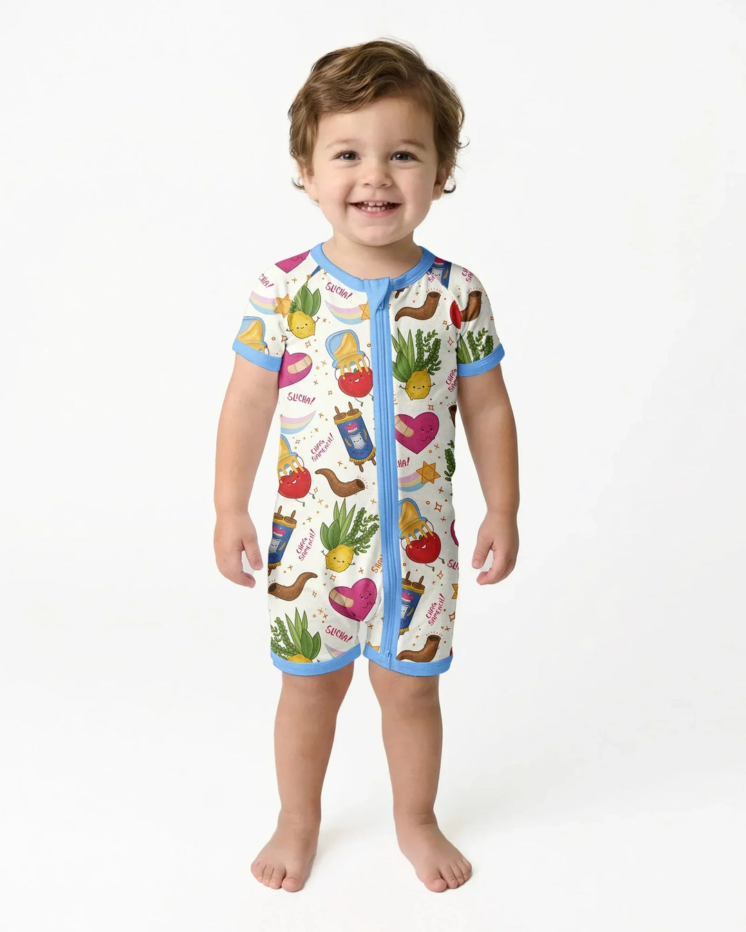 Jewish High Holidays Bamboo Shorty Zippy