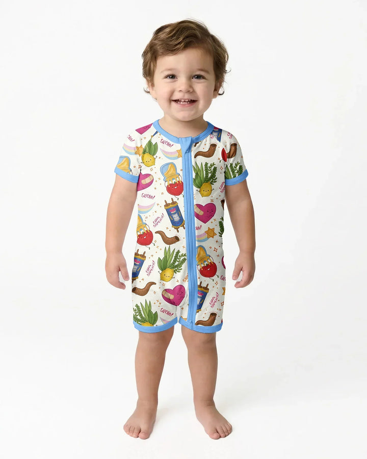Jewish High Holidays Bamboo Shorty Zippy