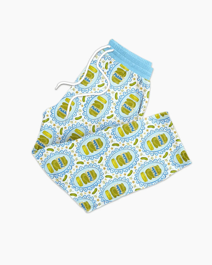 Pickle Coquette Bamboo Men's Pajama Set