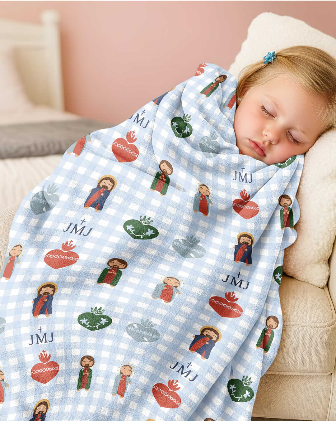 Holy Family Bamboo Blanket