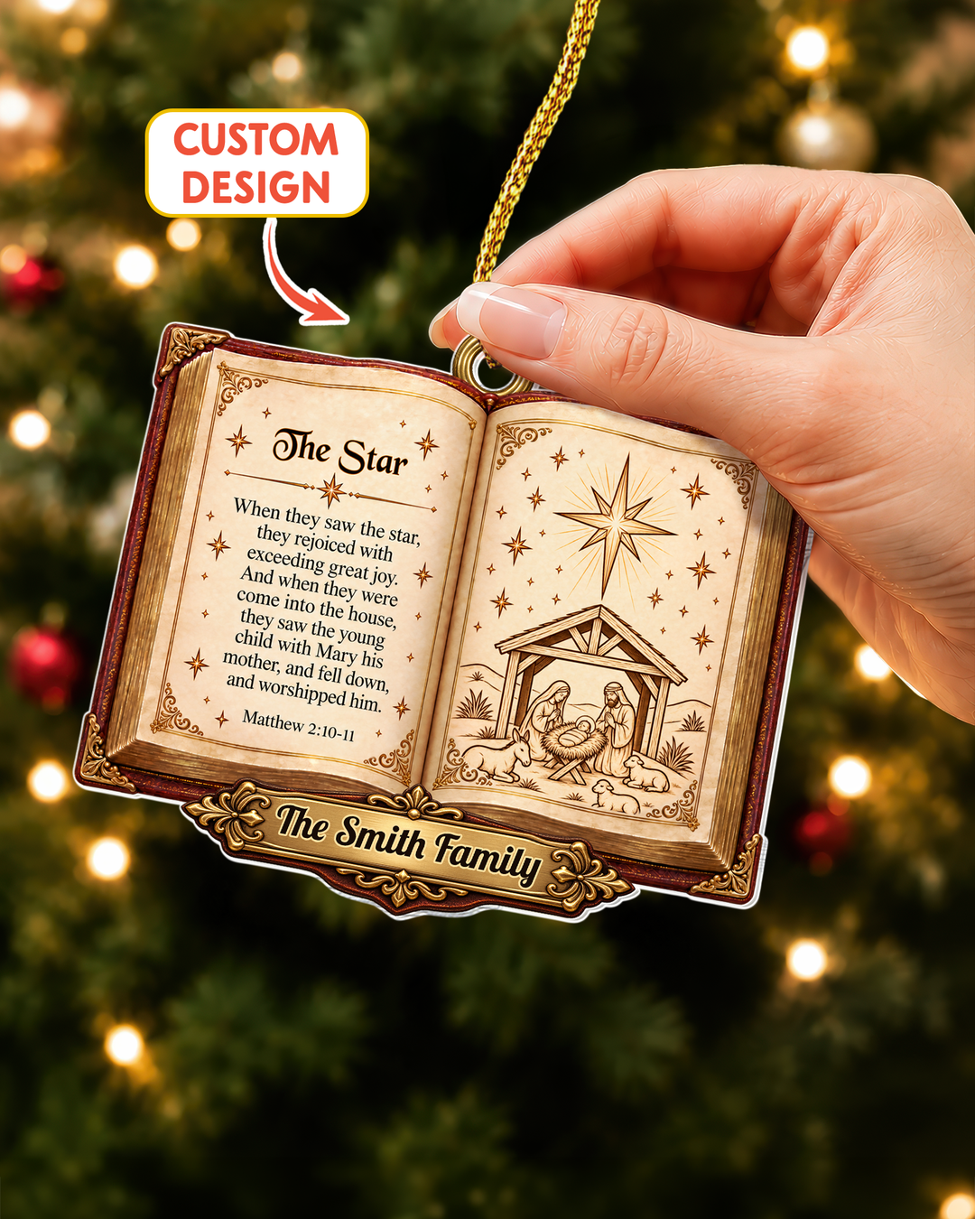 The Wise Men - Personalized Acrylic Ornament