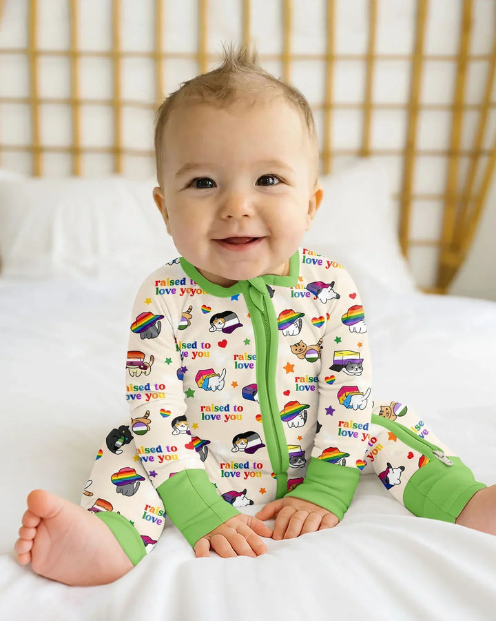 Rainbow Paws Family Matching Bamboo Convertible Zippy