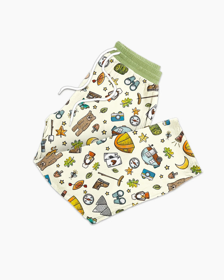 Love Camping Matching Family Bamboo Men's Pajama Set