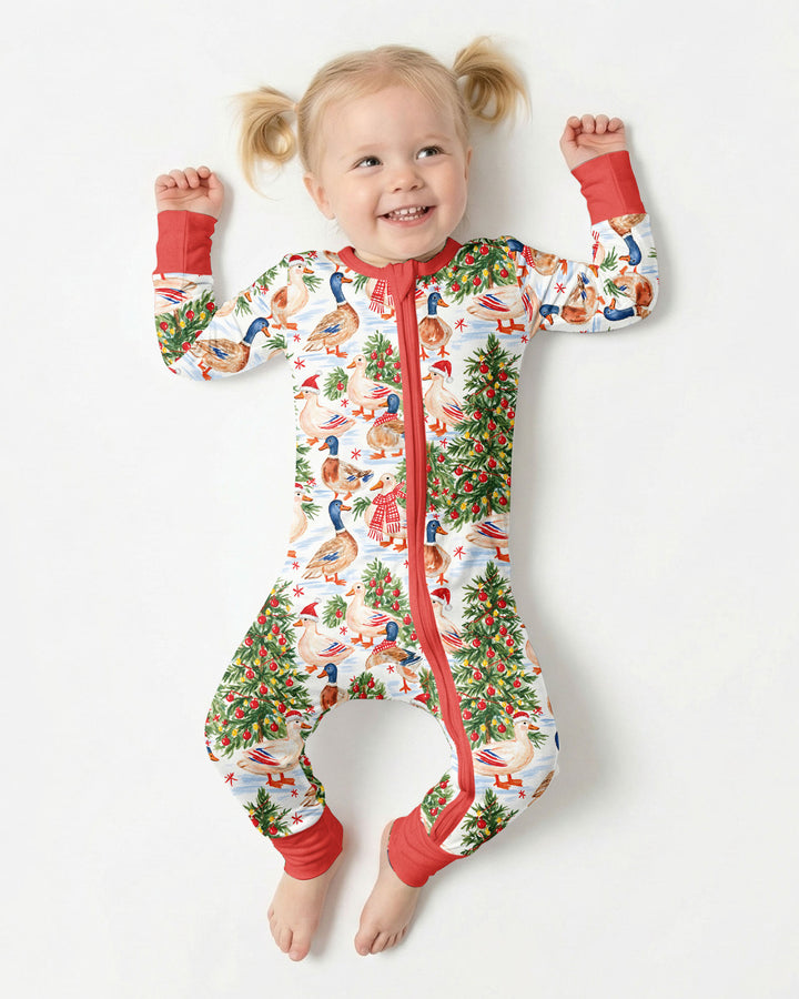 Christmas and Duck Bamboo Convertible Zippy