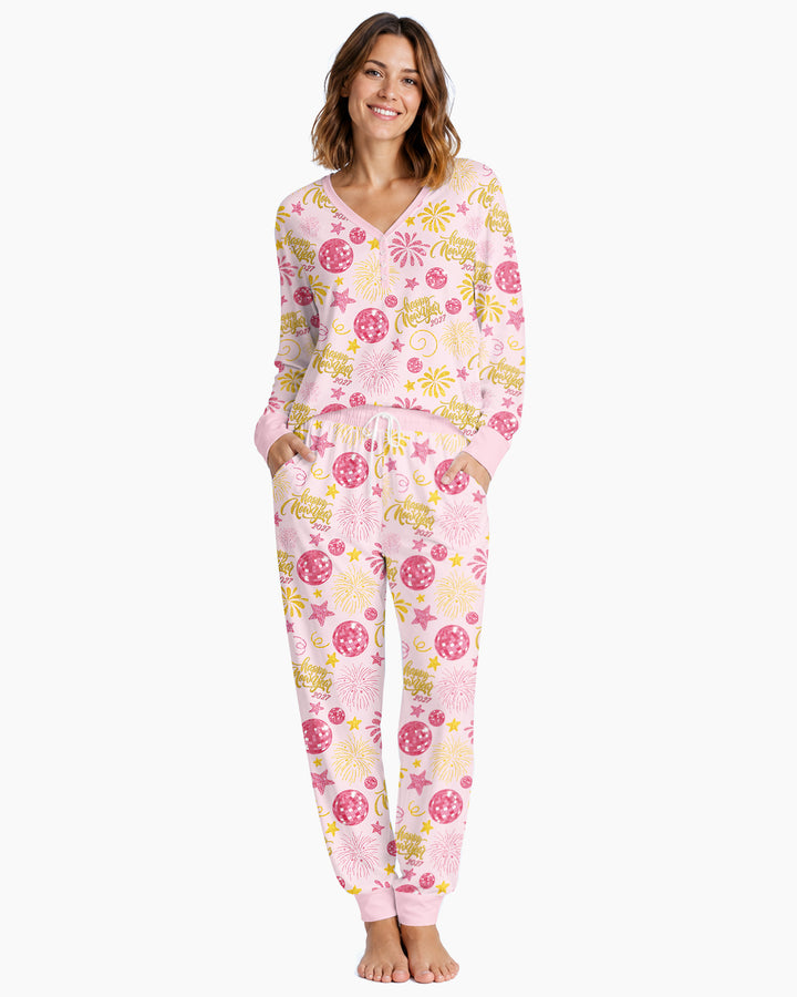 New Year's Eve Celebration 2027  Bamboo Women Pajama Set