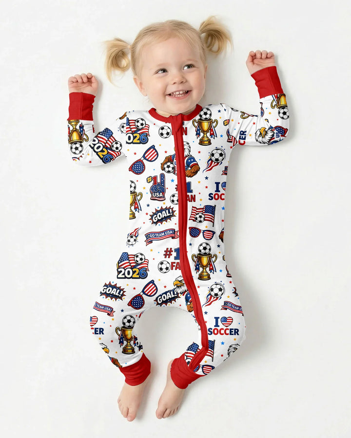 USA Soccer 2026 Party Bamboo Convertible Zippy