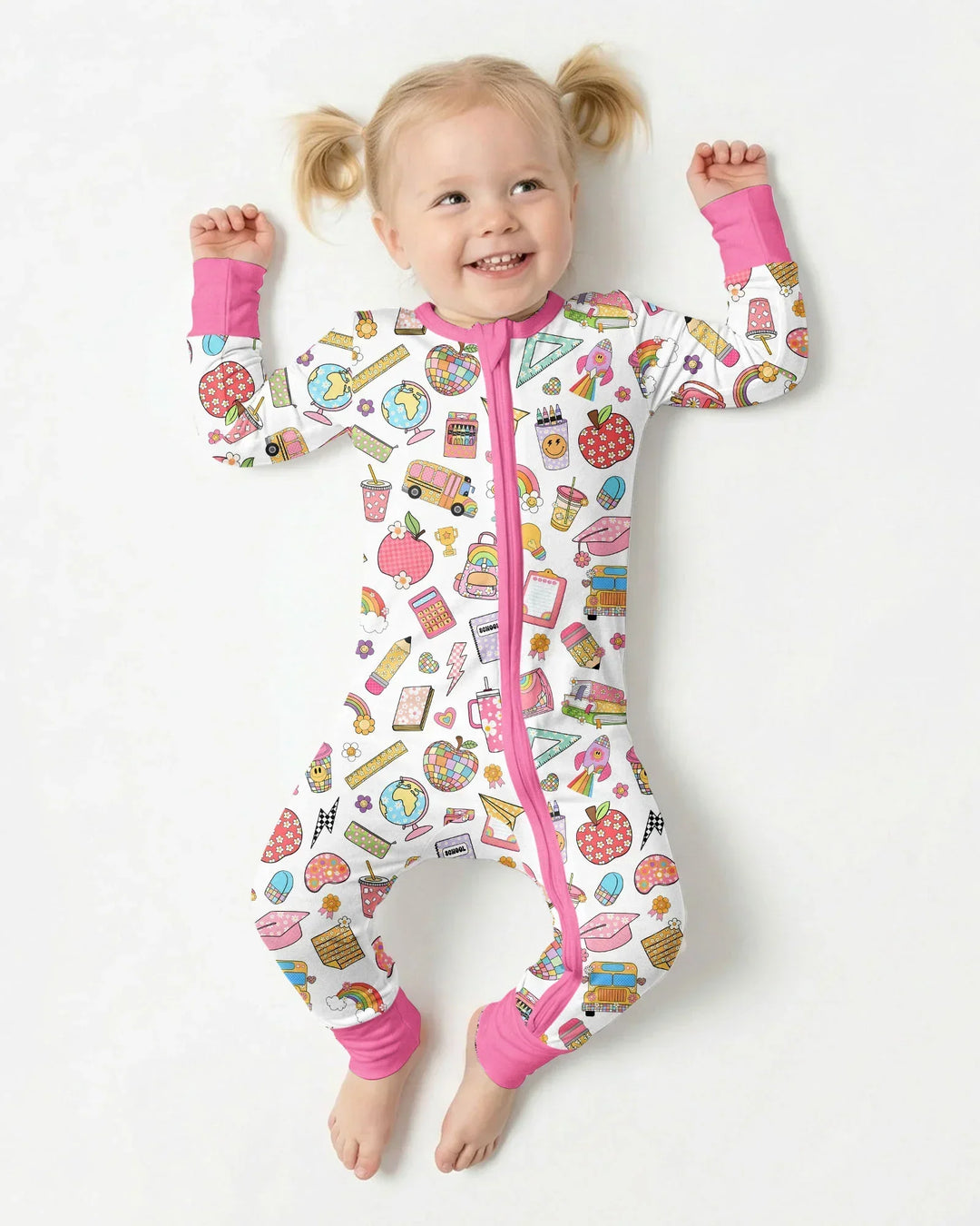 Preppy Back to School Bamboo Convertible Zippy