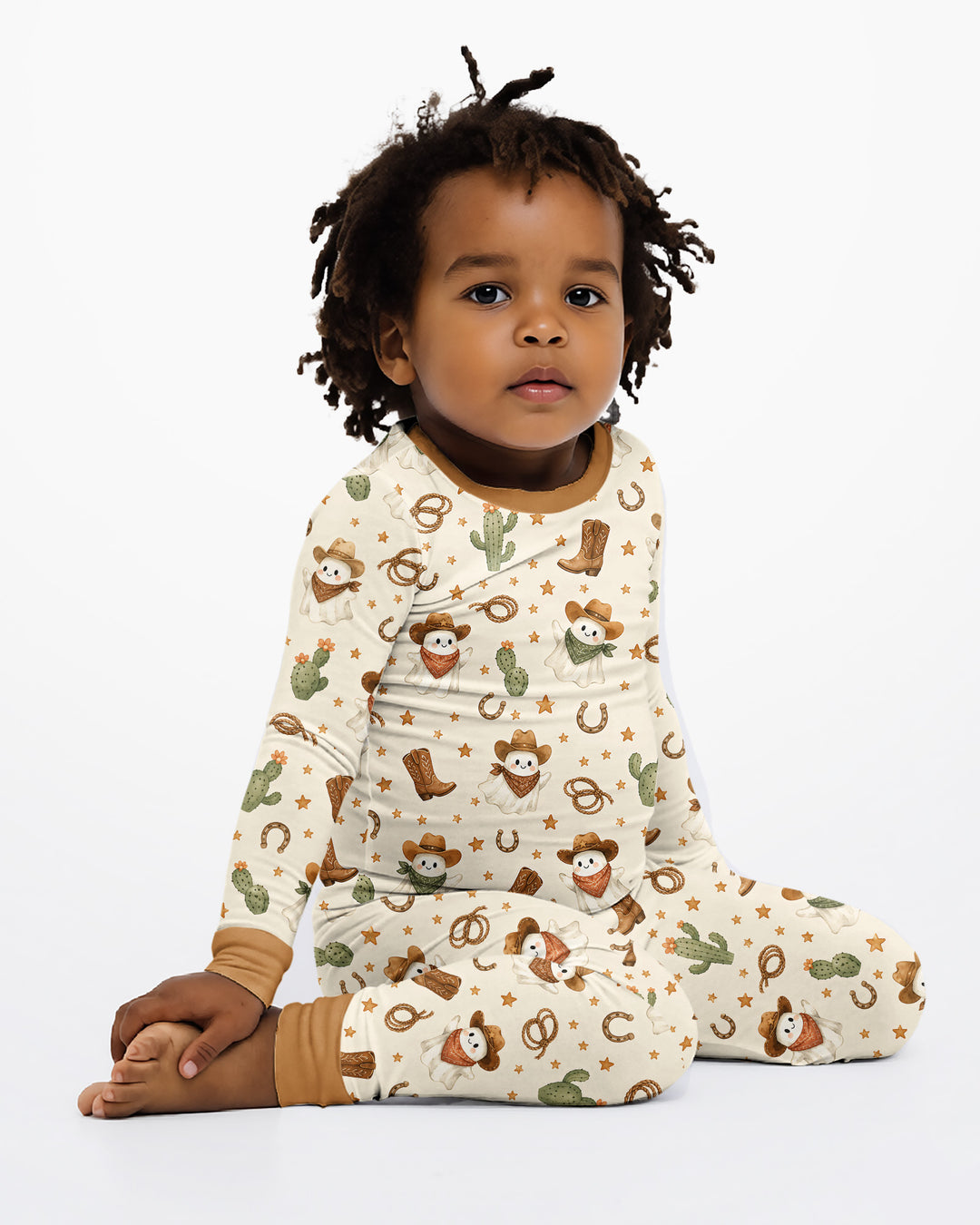 Template Bamboo Two Piece Long Sleeve Pyjamas Set