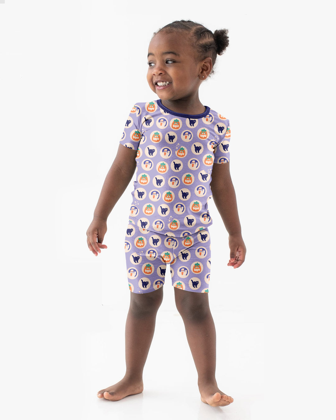 Template Bamboo Two Piece Short Sleeve Shorts Pyjamas Set