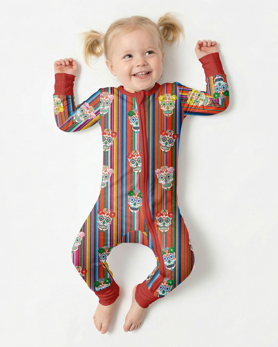 Day of the Dead Vintage Bamboo Convertible Zippy
