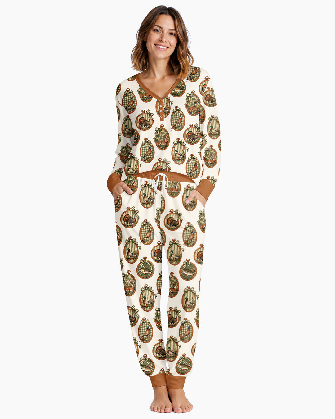 Hunting Season Bamboo Women Pajama Set