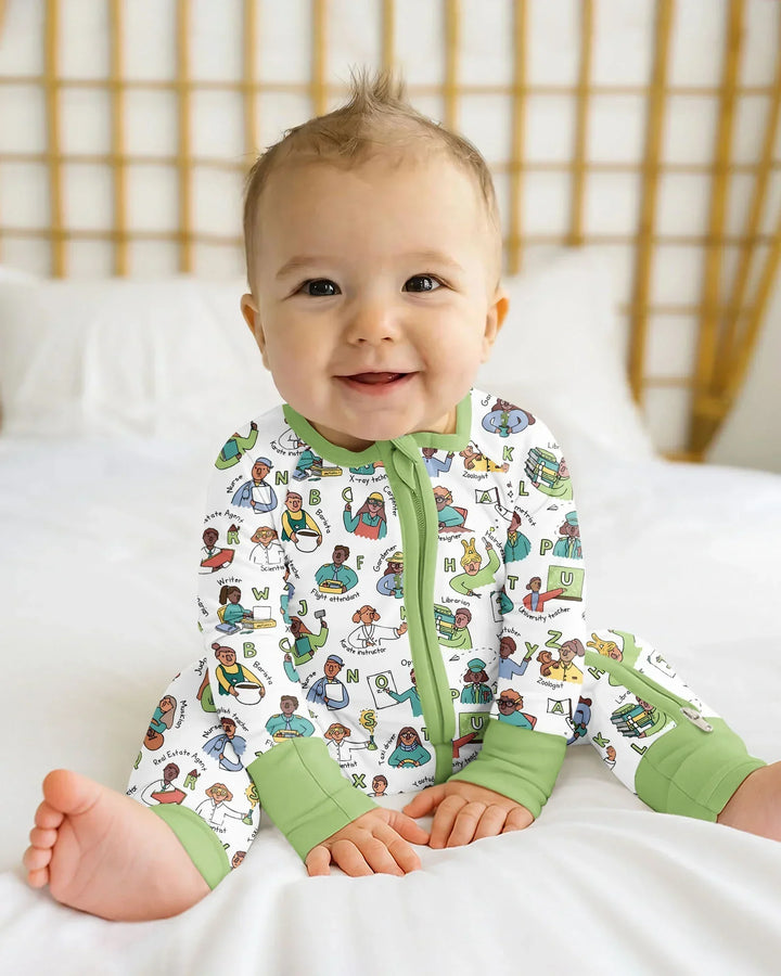 Jobs Alphabet Bamboo Convertible Zippy