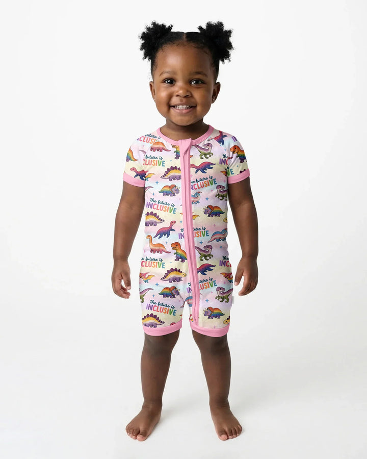 The Future is Inclusive Bamboo Shorty Zippy