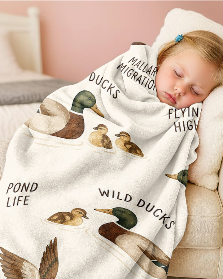 Little Pond Wander Bamboo Blanket