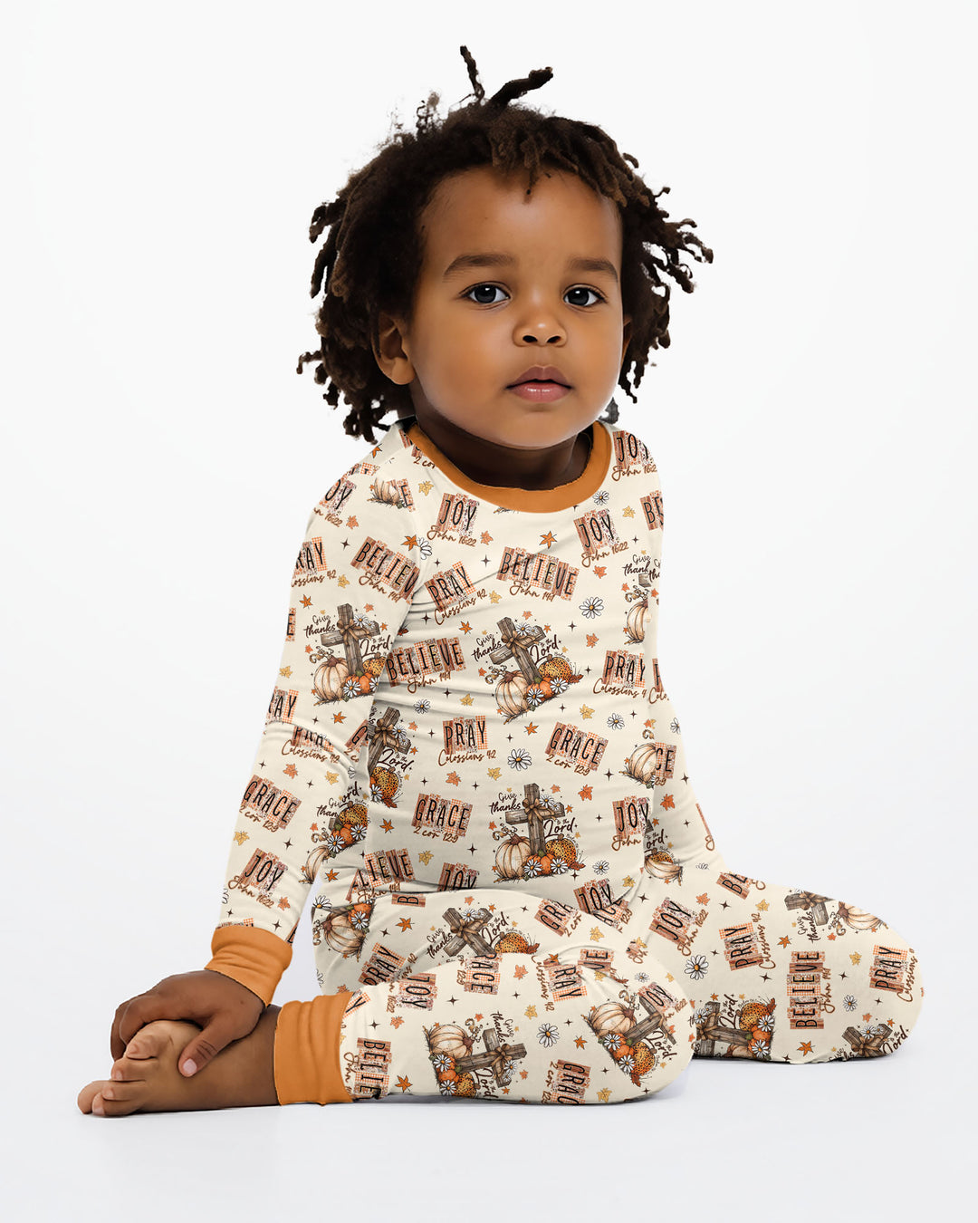 Template Bamboo Two Piece Long Sleeve Pyjamas Set